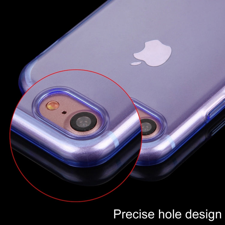 100 PCS HAWEEL for  iPhone 8 & 7  Soft Semitransparent TPU Protective Case