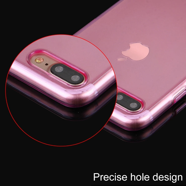 10 PCS HAWEEL for iPhone 8 Plus & 7 Plus   Soft Semitransparent TPU Protective Case