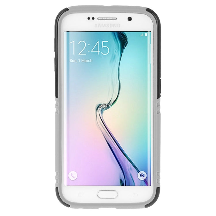 10 PCS HAWEEL for Galaxy S6 / G920 Dual Layer TPU Plastic Combo Case with Kickstand, No Retail Package