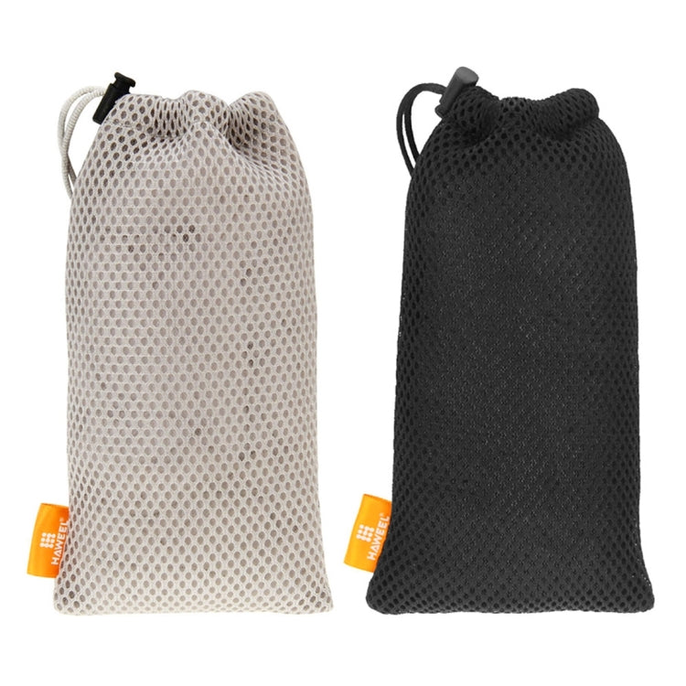 18 PCS Mixed Colors HAWEEL Nylon Mesh Pouch Bag Kit with Candy Cans Package for up to 5.5 inch Screen Phone, Size: 18.5cm x 9cm