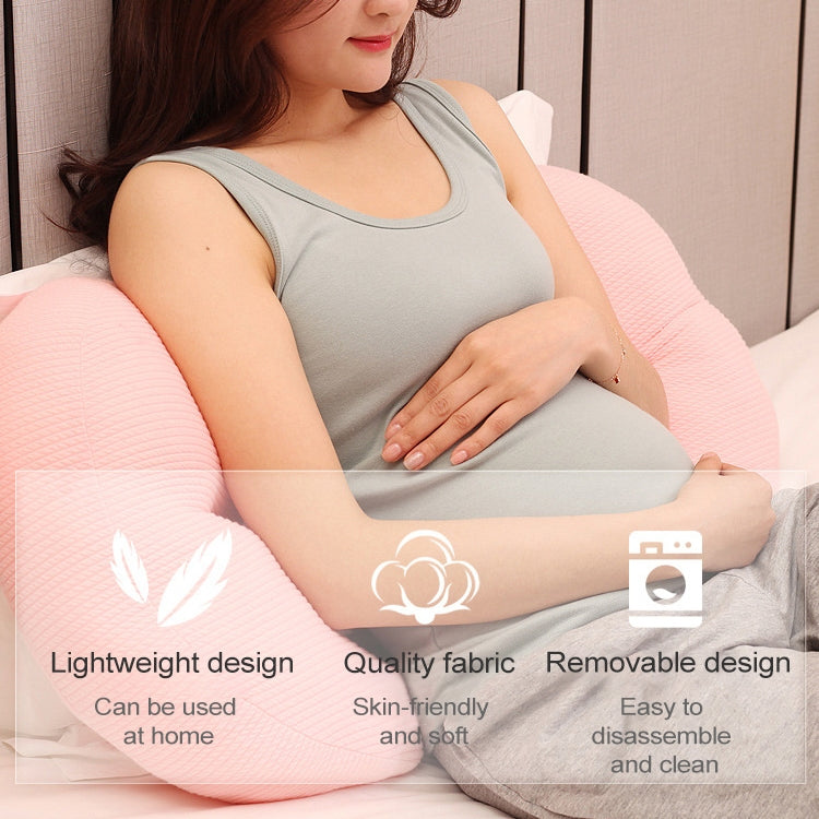 U Shape Pregnancy Comfortable Pillows Maternity Pregnant Waist Side Sleepers Cushion