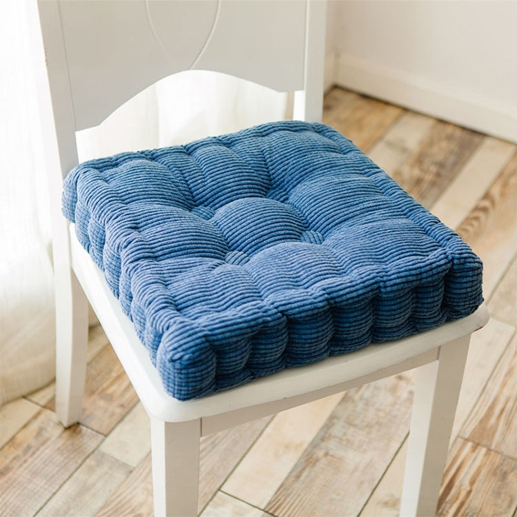 Thickened Square Computer Chair Cushion Floor Mat for Office Classroom Home, Size:38x38cm