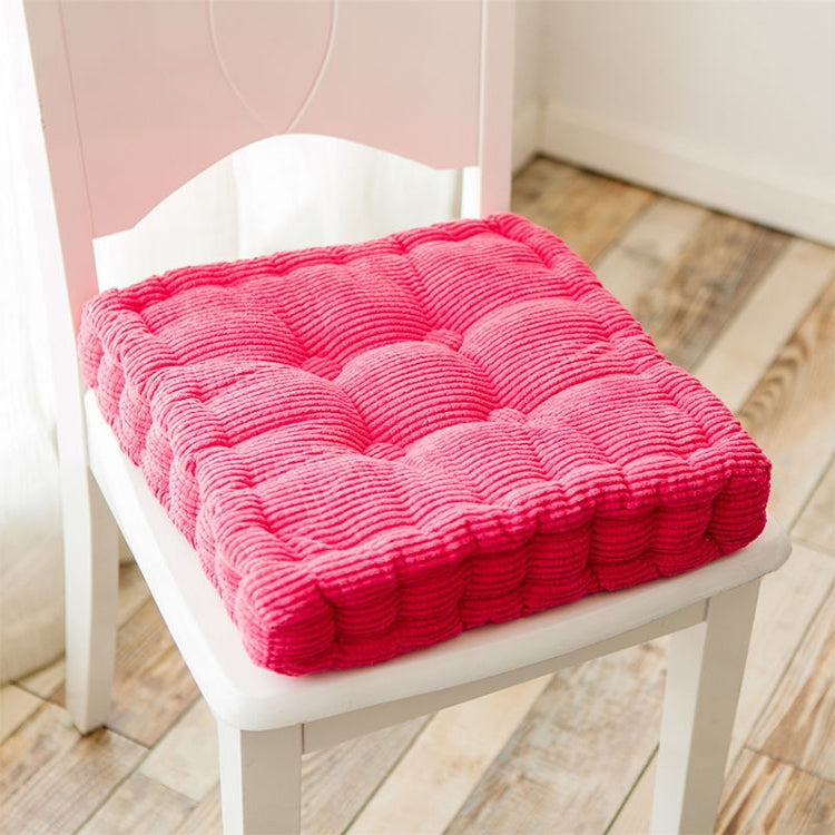Thickened Square Computer Chair Cushion Floor Mat for Office Classroom Home, Size:43x43cm