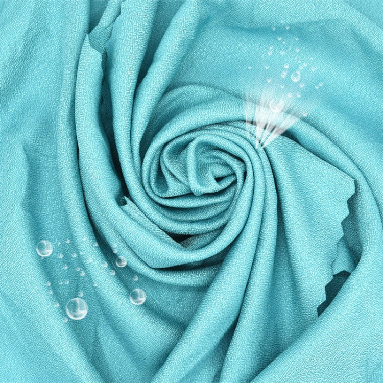 Portable Quick-drying Towel Sweat Absorption Sports Cold-skinned Compression Towel with Silicone Sheath, L, Size: 30x90cm