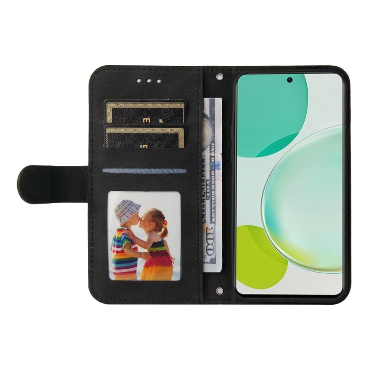 For Huawei nova 11i / Maimang 20 5G / Enjoy 60 Pro Skin Feel Life Tree Metal Button Leather Phone Case