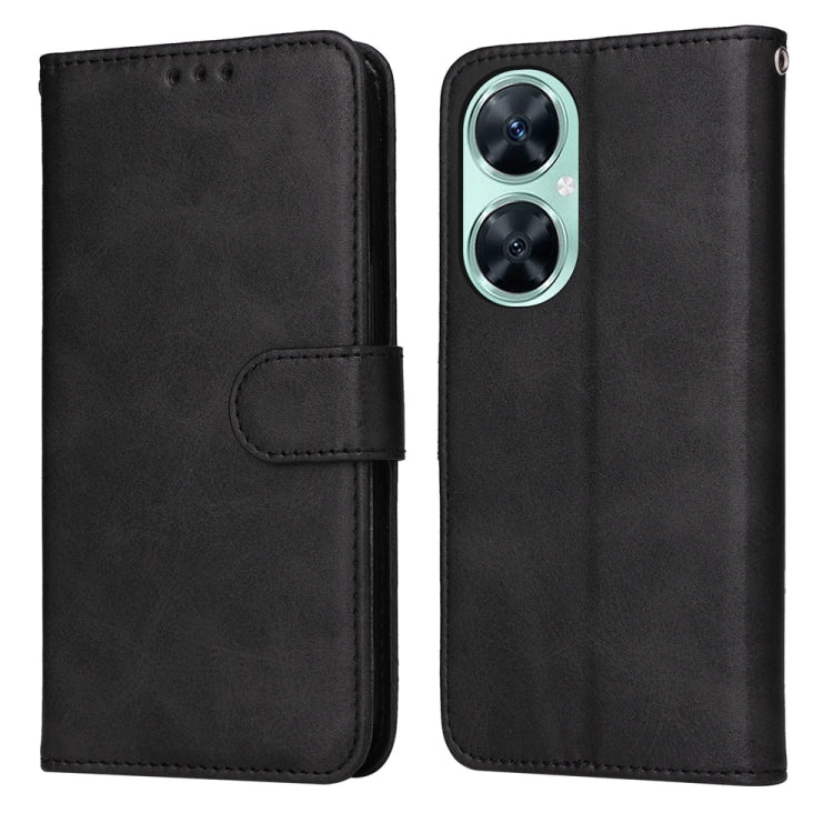 For Huawei nova 11i / Maimang 20 5G / Enjoy 60 Pro Classic Calf Texture Flip Leather Phone Case