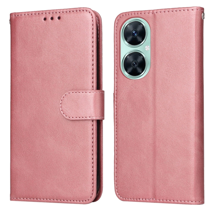 For Huawei nova 11i / Maimang 20 5G / Enjoy 60 Pro Classic Calf Texture Flip Leather Phone Case
