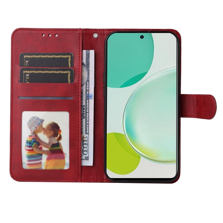 For Huawei nova 11i / Maimang 20 5G / Enjoy 60 Pro Classic Calf Texture Flip Leather Phone Case