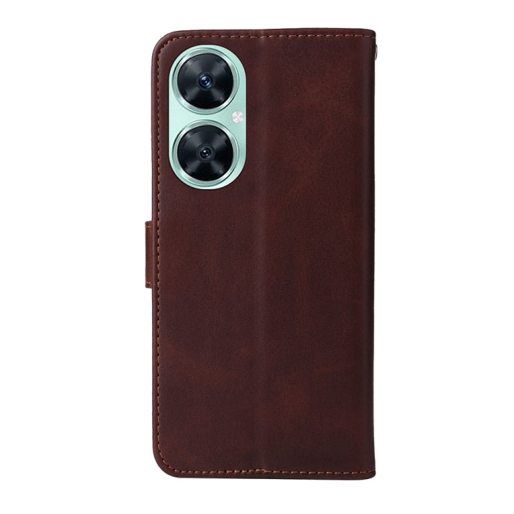 For Huawei nova 11i / Maimang 20 5G / Enjoy 60 Pro Classic Calf Texture Flip Leather Phone Case