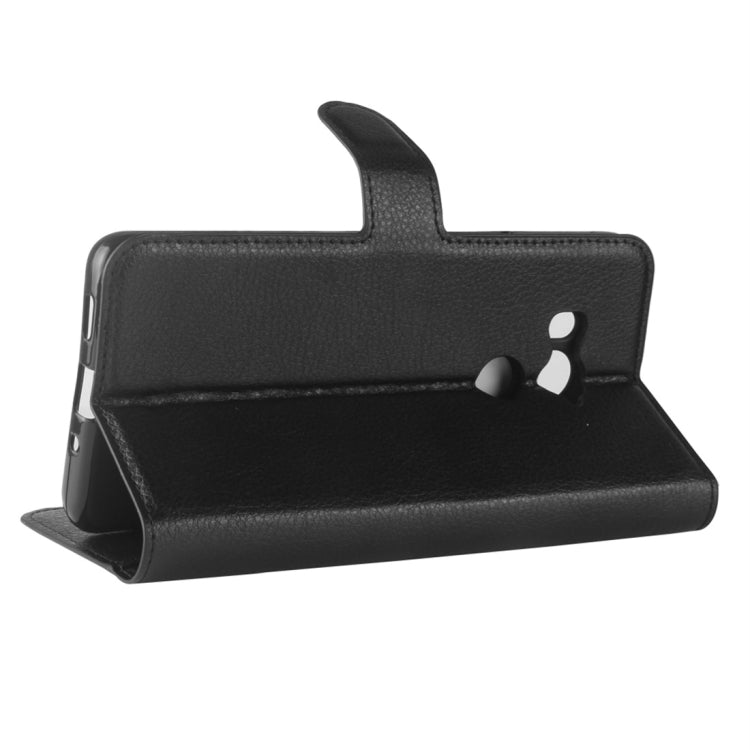 For HTC U11 EYEs Litchi Texture Horizontal Flip Leather Case with Wallet & Holder & Card Slots