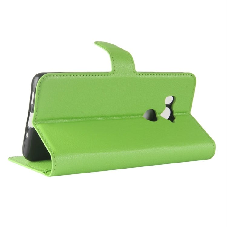 For HTC U11 EYEs Litchi Texture Horizontal Flip Leather Case with Wallet & Holder & Card Slots