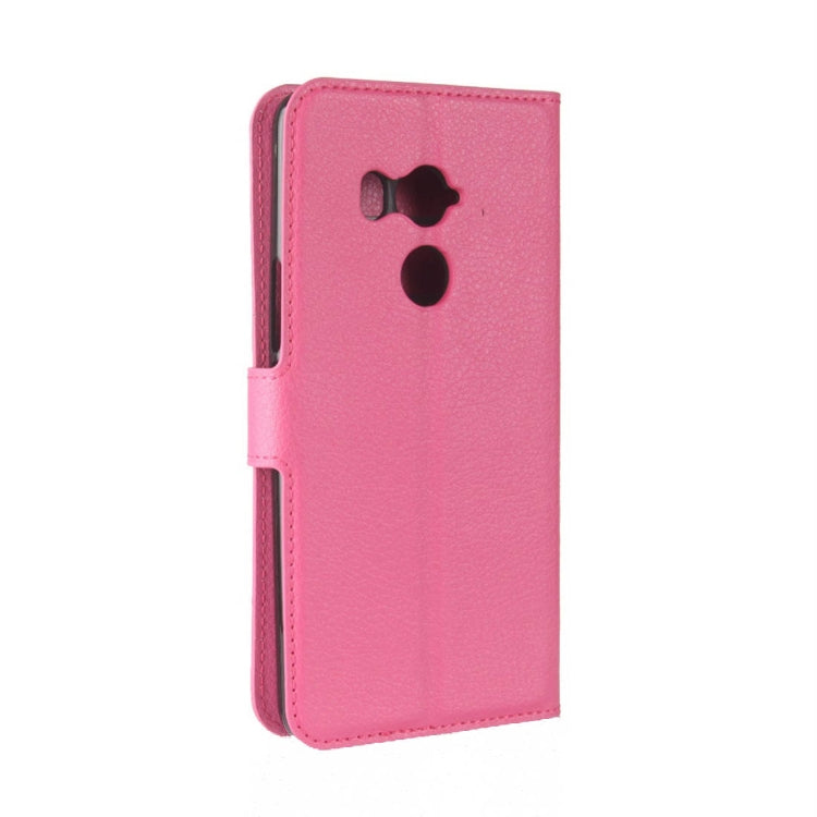 For HTC U11 EYEs Litchi Texture Horizontal Flip Leather Case with Wallet & Holder & Card Slots