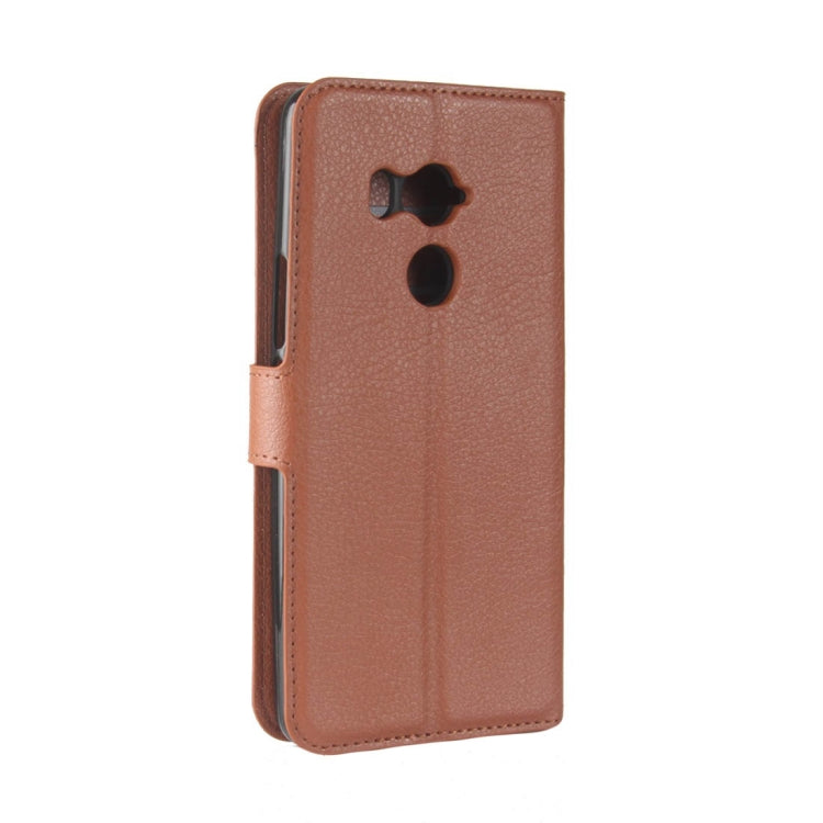 For HTC U11 EYEs Litchi Texture Horizontal Flip Leather Case with Wallet & Holder & Card Slots