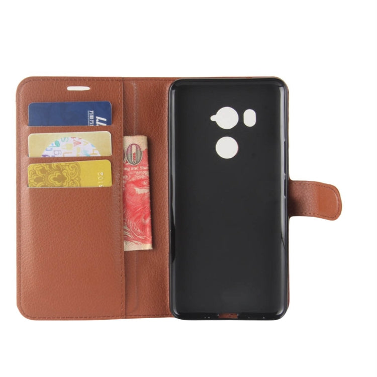 For HTC U11 EYEs Litchi Texture Horizontal Flip Leather Case with Wallet & Holder & Card Slots