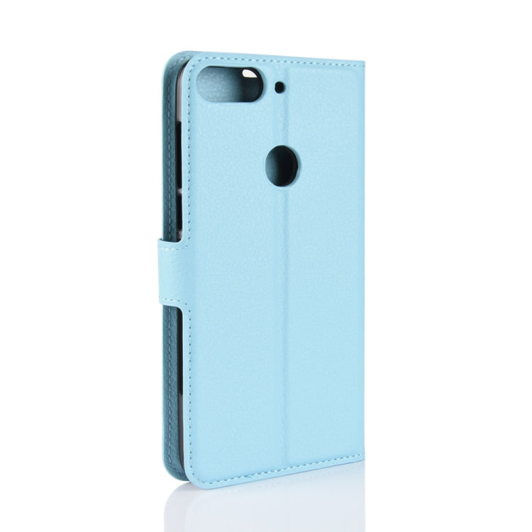 For HTC Desire 12+ Litchi Texture Horizontal Flip Leather Case with Wallet & Holder & Card Slots