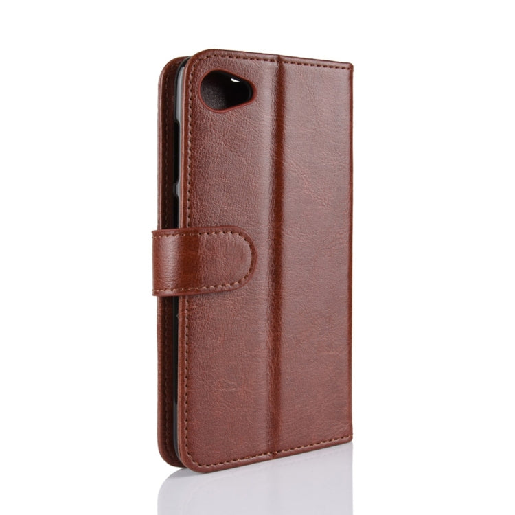 For HTC Desire 12  PU + TPU Crazy Horse Texture Horizontal Flip Leather Case with Wallet & Holder & Card Slots