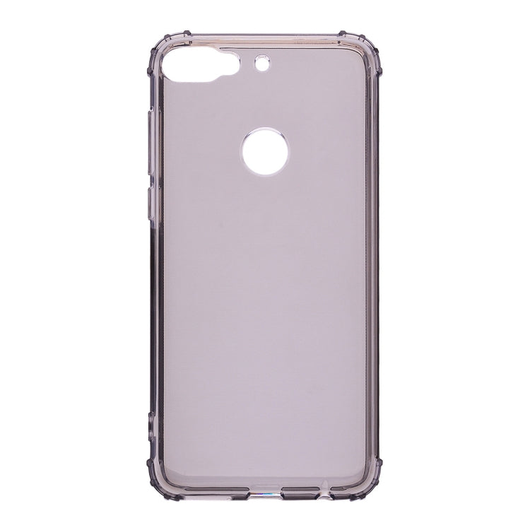 Simple Style TPU Hockproof Protective Cover Case for HTC Desire 12+ (Grey)