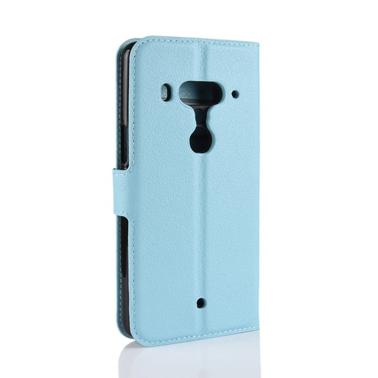 Litchi Texture Horizontal Flip Leather Case for HTC U12+, with Wallet & Holder & Card Slots