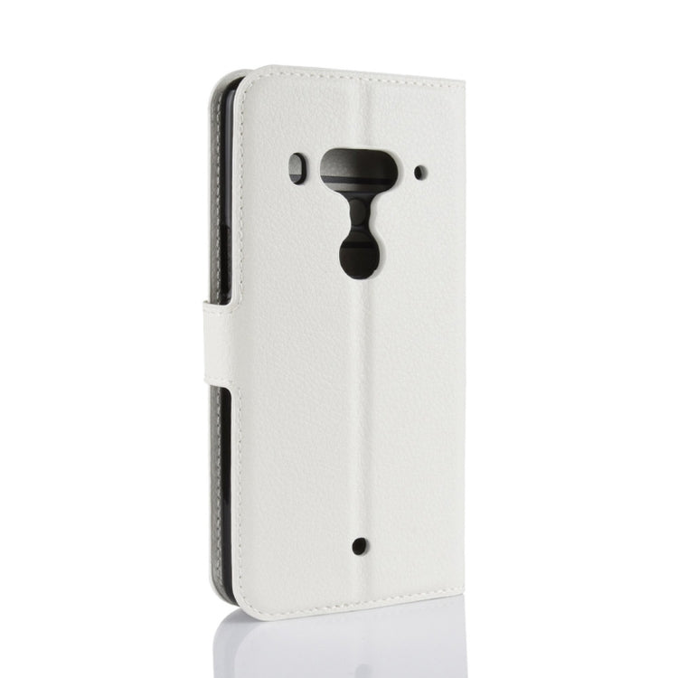 Litchi Texture Horizontal Flip Leather Case for HTC U12+, with Wallet & Holder & Card Slots