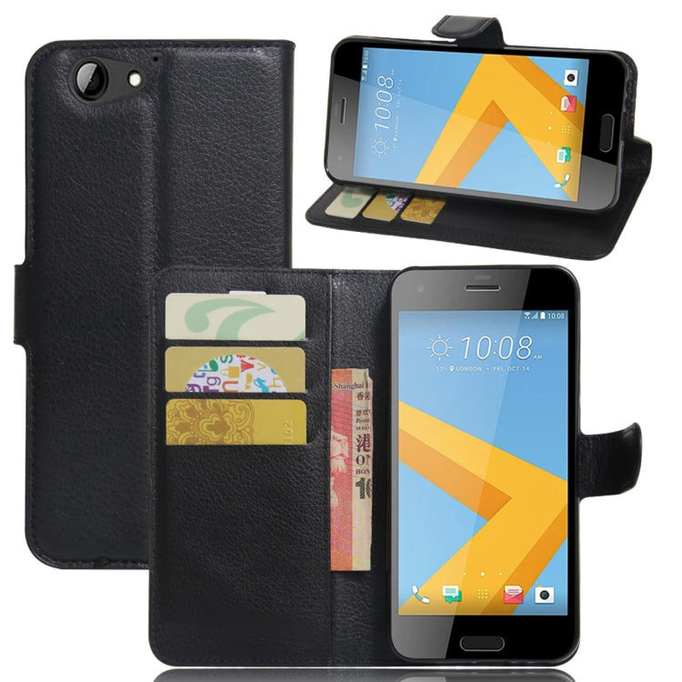 Litchi Texture Horizontal Flip Leather Case for HTC One A9s, with Wallet & Holder & Card Slots