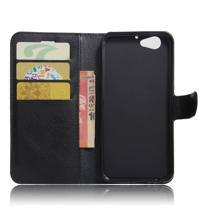 Litchi Texture Horizontal Flip Leather Case for HTC One A9s, with Wallet & Holder & Card Slots