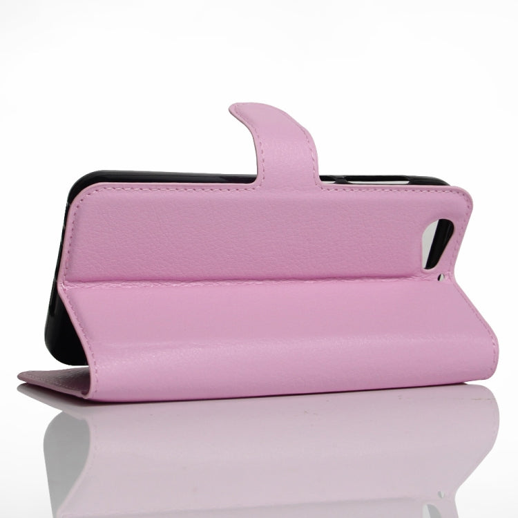 Litchi Texture Horizontal Flip Leather Case for HTC One A9s, with Wallet & Holder & Card Slots