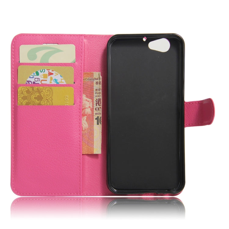 Litchi Texture Horizontal Flip Leather Case for HTC One A9s, with Wallet & Holder & Card Slots