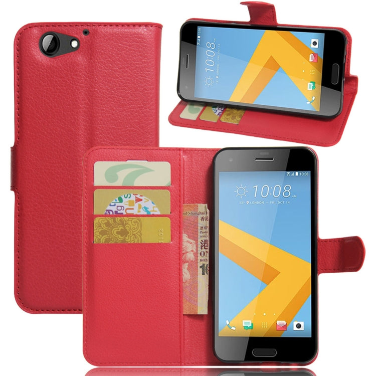 Litchi Texture Horizontal Flip Leather Case for HTC One A9s, with Wallet & Holder & Card Slots