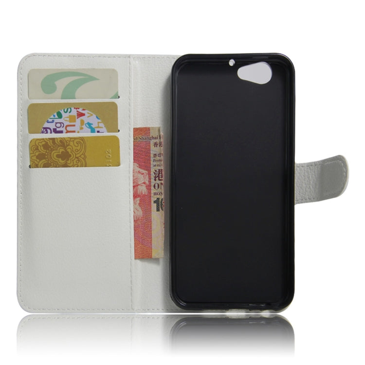 Litchi Texture Horizontal Flip Leather Case for HTC One A9s, with Wallet & Holder & Card Slots