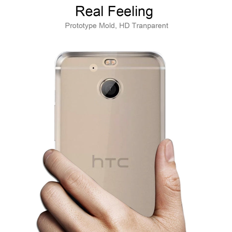50 PCS 0.75mm Transparent TPU Case for HTC 10 EVO