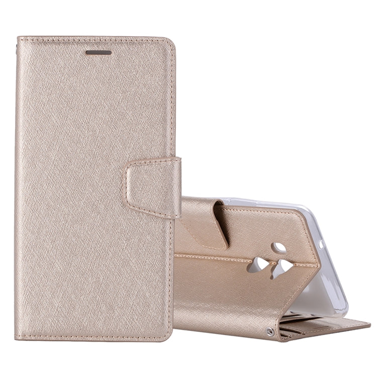 For HTC U11 Plus Silk Texture Horizontal Flip Leather Case with Holder & Card Slots & Wallet & Photo Frame