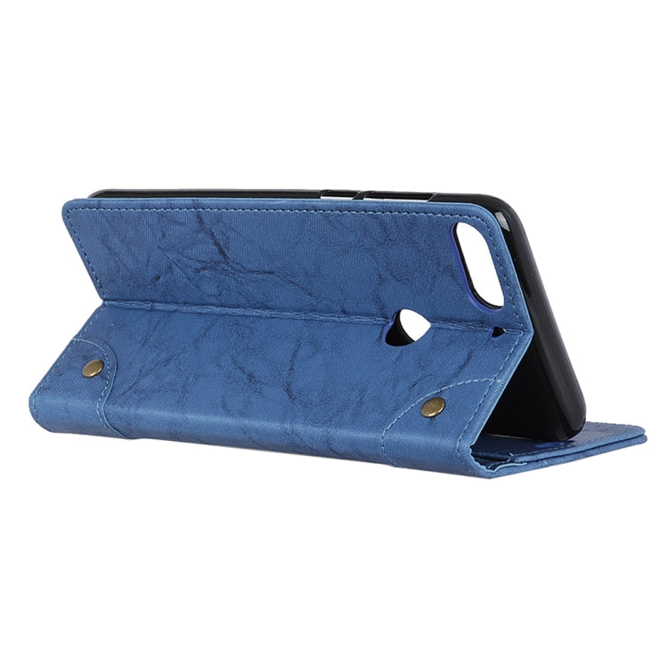 Copper Buckle Retro Crazy Horse Texture Horizontal Flip Leather Case for HTC Desire 12+, with Holder & Card Slots & Wallet