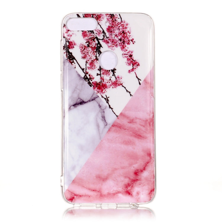 Marble Pattern Soft TPU Case For HTC Desire 12 Plus