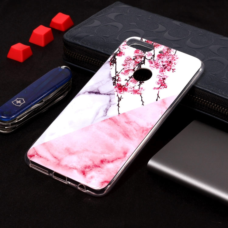 Marble Pattern Soft TPU Case For HTC Desire 12 Plus