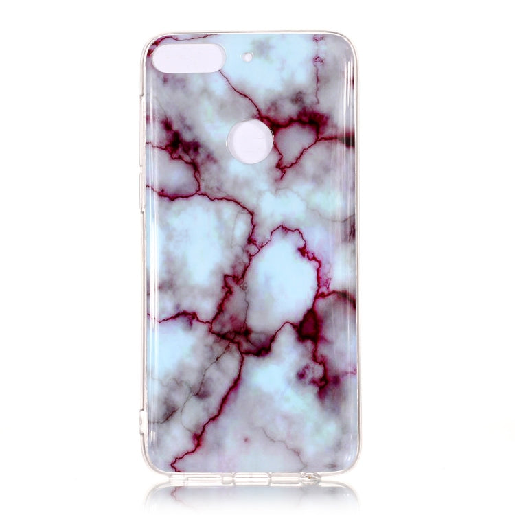 Marble Pattern Soft TPU Case For HTC Desire 12 Plus