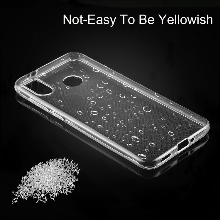 50 PCS 0.75mm Transparent TPU Case for HTC U12 life