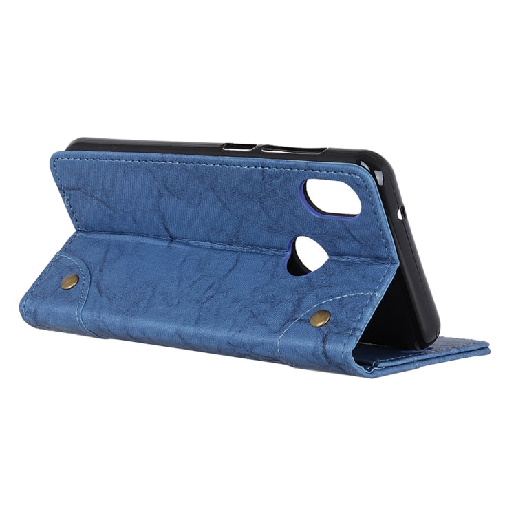 Copper Buckle Retro Crazy Horse Texture Horizontal Flip Leather Case for HTC U12 Life, with Holder & Card Slots & Wallet