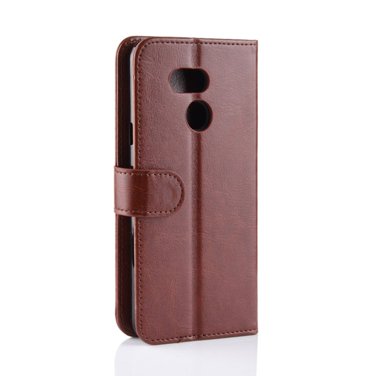 R64 Texture Single Fold Horizontal Flip Leather Case for HTC Desire 12S, with Holder & Wallet & Card Slots & Photo Frame