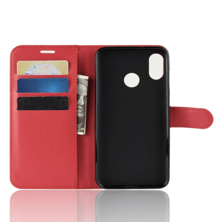 Litchi Texture Horizontal Flip Leather Case for HTC U12 life, with Wallet & Holder & Card Slots