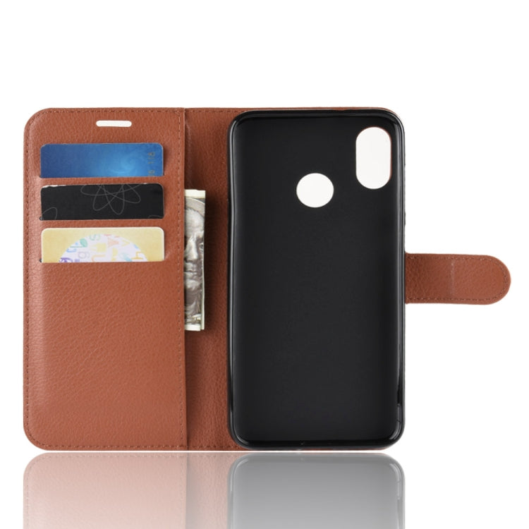 Litchi Texture Horizontal Flip Leather Case for HTC U12 life, with Wallet & Holder & Card Slots
