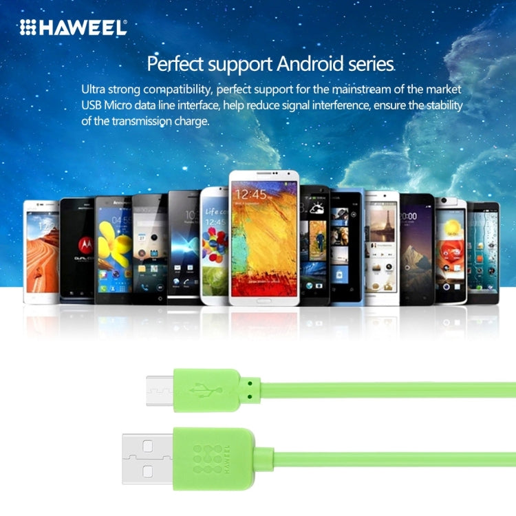 HAWEEL 1m High Speed 35 Cores Micro USB to USB Data Sync Charging Cable