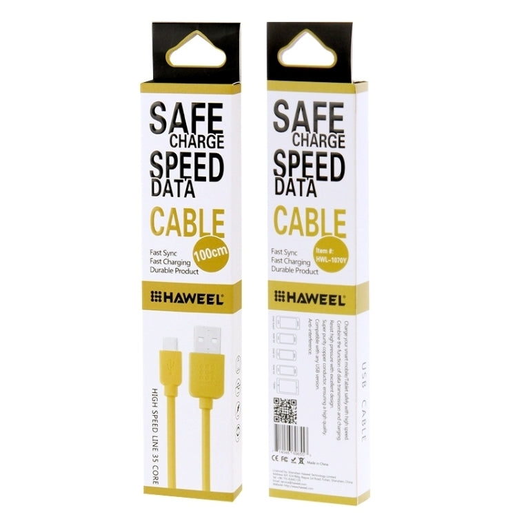 HAWEEL 1m High Speed 35 Cores Micro USB to USB Data Sync Charging Cable