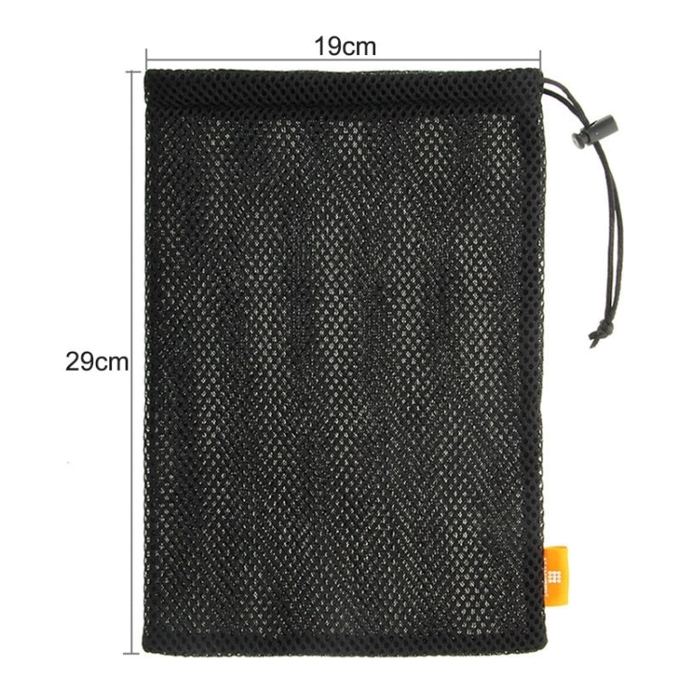 HAWEEL Nylon Mesh Pouch Bag with Stay Cord for iPad Air 2 & 1 / iPad 4 / 3 / 2 / 1, Size: 29cm x 19cm