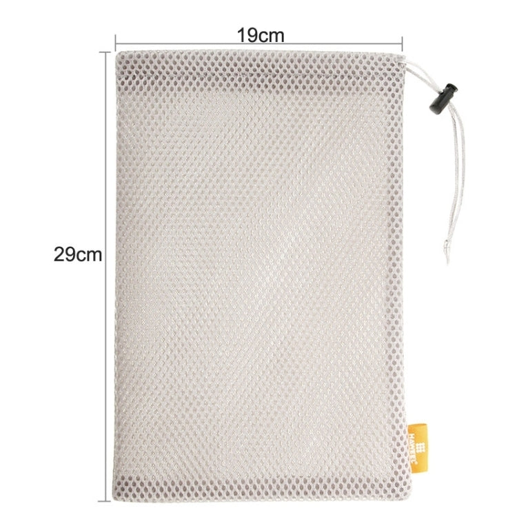 HAWEEL Nylon Mesh Pouch Bag with Stay Cord for iPad Air 2 & 1 / iPad 4 / 3 / 2 / 1, Size: 29cm x 19cm