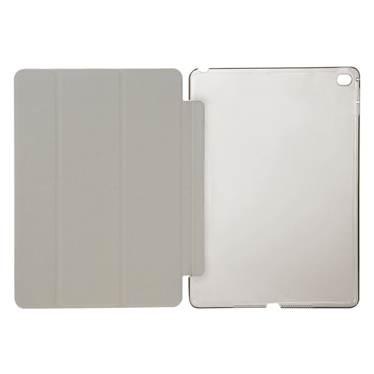 HAWEEL 3-folding Smart Case Clear Back Cover with Holder for iPad Air 2