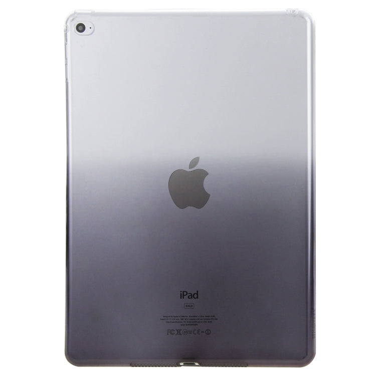 HAWEEL Slim Gradient Color Clear Soft TPU Protective Case for iPad Air 2