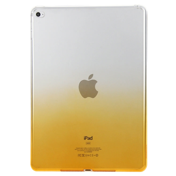 HAWEEL Slim Gradient Color Clear Soft TPU Protective Case for iPad Air 2
