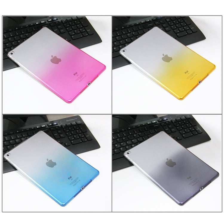 HAWEEL Slim Gradient Color Clear Soft TPU Protective Case for iPad Air 2