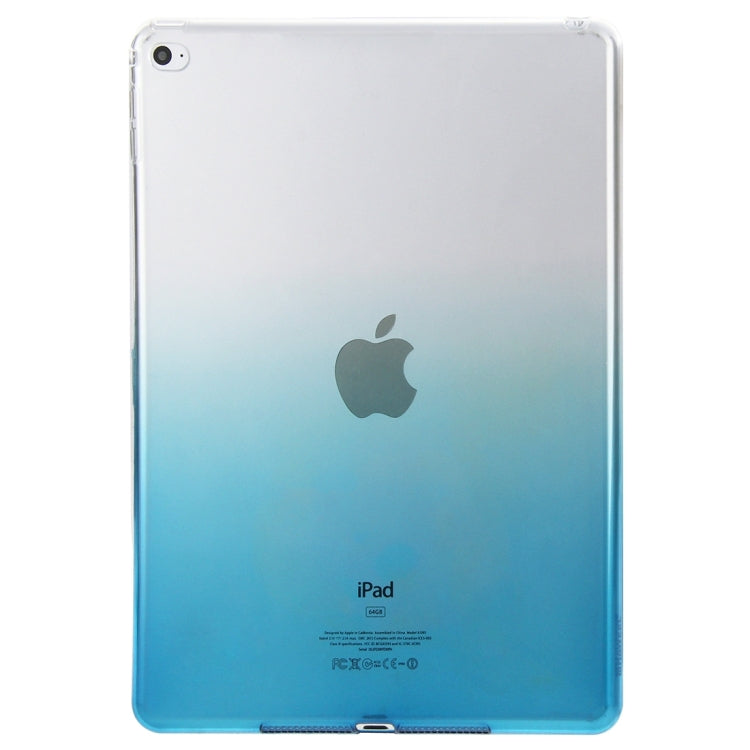 HAWEEL Slim Gradient Color Clear Soft TPU Protective Case for iPad Air 2