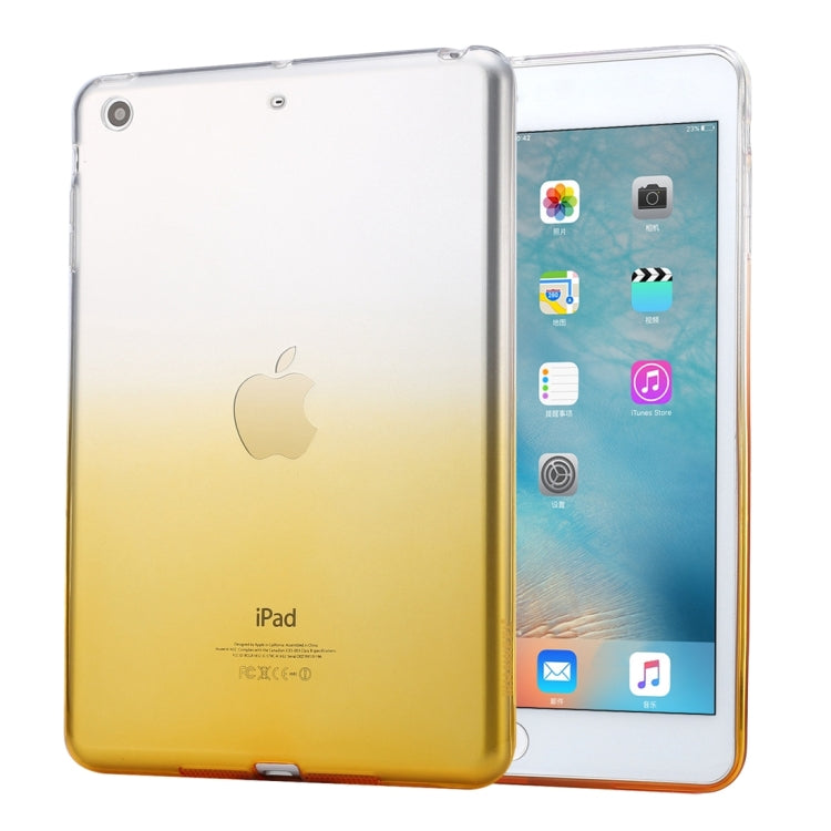HAWEEL for iPad mini 1 / 2 / 3 Slim Gradient Color Clear Soft TPU Case